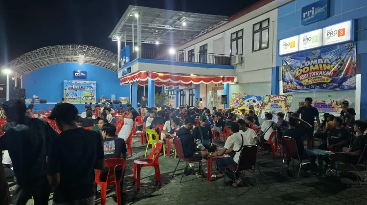 128 Pasangan Bertarung di Lomba Domino RRI Fest 2026 Tarakan