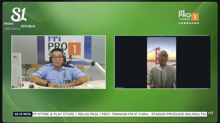 RRI Tarakan Kupas Hikmah di Balik Musibah Bersama Ustadz Salman