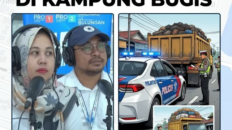 Halo RRI: Satlantas Soroti Pelanggaran Truk di Kampung Bugis