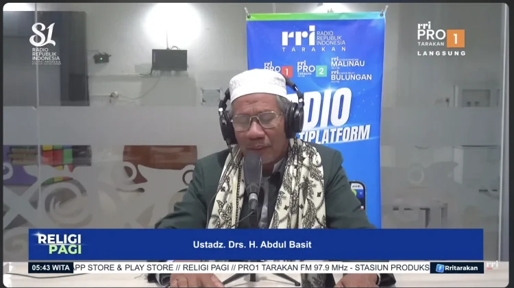 Religi Pagi RRI Bahas Hakikat dan Tanggung Jawab Manusia