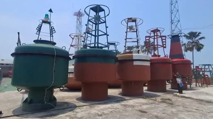 Pelampung Suar Kembali Berfungsi, Nakhoda Jangan Abaikan Rambu Laut
