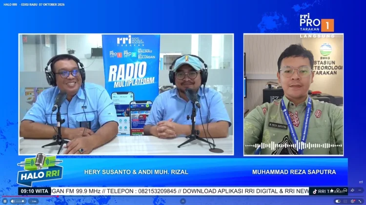 Melalui Halo RRI BMKG Sampaikan Penyebab Gempa Dangkal M5,0 di Sabah Malaysia