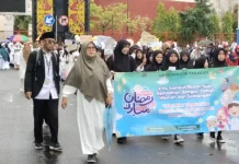 Ribuan Umat Muslim Sambut Ramadan dengan Pawai Kirab