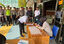 Polresta Bulungan Tes Urine 53 Personel Secara Acak, Hasilnya Seluruhnya Negatif