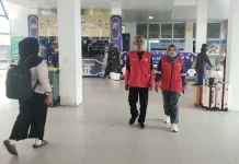 Relawan PMI Tarakan Siaga di Posko Angkutan Lebaran