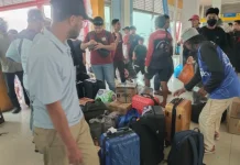 Ribuan Pemudik Tiba di Pelabuhan Tengkayu I Tarakan