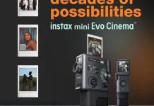 Fujifilm Instax Mini Evo Cinema, Kamera Instan Hybrid dengan Video Interaktif