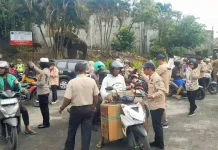 Operasi P2KB di Tarakan, Puluhan Pengendara Bayar Pajak Ditempat