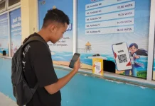 Transaksi dengan QRIS Kini Bisa di Pelabuhan Kayan II Tanjung Selor