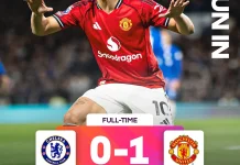 MU Curi Kemenangan Tipis 1-0 atas Chelsea