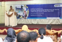 Wujudkan Sekolah Ramah Anak, dr.Khairul Buka ToT Program Budaya Aman dan Nyaman