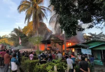 Ledakan Awali Kebakaran Ruko di Bunyu, Kerugian Tembus Rp1 Miliar