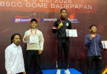 Mahasiswa UT Tarakan Raih Prestasi Gemilang di Kejurnas Karate Piala Menhan 2026