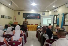 Kapolsek Tanjung Palas Sosialisasikan Bahaya Narkoba