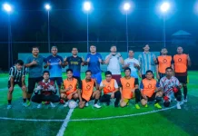 Pererat Silaturahmi, MedcoTanding Mini Soccer dengan Jurnalis