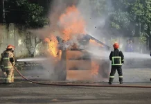 Damkar, Satpol PP dan Satlinmas Garda Terdepan Jaga Ketertiban Umum