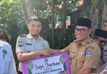Lapas Tarakan Terima Sapi Qurban Pemkot
