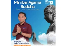 Mimbar Agama Buddha: Rudy Pratama Ajak Umat Jaga Perdamaian