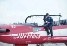 Tarakan Jadi Saksi Kesiapan Jupiters Aerobatic Team sebelum ke Langit Brunei