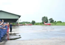 Kasau Lepas Jupiter Aerobatik Team menuju Brunei Darussalam