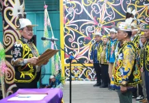 Wagub Lantik Ketua LADK Bulungan, Tegaskan Adat Mitra Strategis Pembangunan