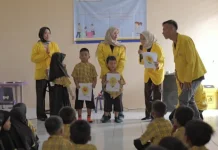 UT Tarakan Latih Siswa TK Pantai Amal Budayakan Hidup Bersih dan Kreatif