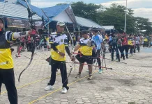 Ratusan Atlet Panahan Kaltara-Kaltim Berebut Piala Bupati Bulungan