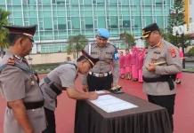 Mutasi Lima Jabatan, Kapolresta Minta Pelayanan Maksimal