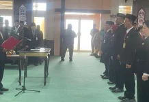 Jabatan Bukan Hadiah, Syarwani Tegaskan 5 Poin kepada Pejabat Baru