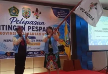 Sebanyak 102 Kontingen Pesparawi Dilepas Pemprov Kaltara, Targetkan Tiga Emas