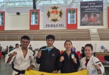 Kempo Bulungan Sabet Medali di Kejurnas Rektor Unhas