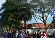 Subsidi Diundi, Aliansi Mahasiswa Demo di Bandara Juwata