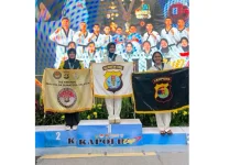 Polwan Polda Kaltara Gemilang di Kapolri Cup