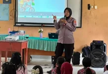 Polresta Bulungan Ingatkan Bahaya Napza Kepada Siswa Baru SMPN 6 Tanjung Selor
