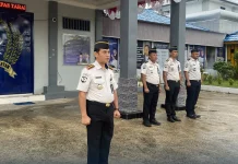 Pimpin Apel Pagi, Kalapas Tarakan Tegaskan Integritas dan Kewaspadaan Jajaran