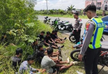 Izin ke Orang Tua Salat Jumat, Remaja Balap Liar di Tarakan Diamankan Polisi