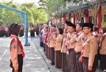 Perkuat Karakter Pelajar, SMPN 3 Tarakan Gelar Kemah Blok