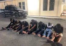 Tindak Lanjuti Laporan Balap Liar, Tujuh Pemuda dan Empat Sepeda Motor Diamankan