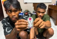 Dua Pria Binalatung Ditangkap, Polisi Amankan 7 Paket Sabu