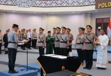 Kapolda Kaltara Lakukan Sertijab PJU dan Kapolres