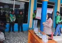Sat Binmas Polresta Bulungan Gelar Jumat Curhat di Pelabuhan Sabanar Lama