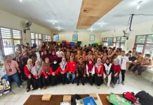 FK UBT dan FKIK ULM Edukasi Kesehatan Remaja di SMPN 10 Tarakan