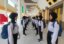 Paskibraka Tarakan Digembleng TNI-Polri tanpa Libur