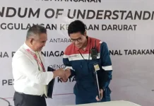 Gandeng Pemkot Tarakan Laksanakan Penanggulangan Darurat