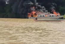 Speedboat Rute Tanjung Selor–Tarakan Dilaporkan Terbakar di Perairan Salimbatu