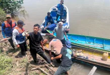 Korban Tenggelam di Sungai Jelarai Ditemukan Meninggal Dunia