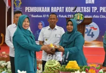 HKG ke-54, Bupati Dorong PKK Perkuat Ketahanan Keluarga