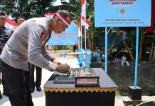 Kapolda Resmikan Jembatan Merah Putih Presisi, Buka Akses Baru Warga