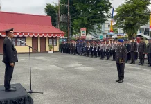 Polres Tarakan Gelar Upacara Peringatan HUT Kemerdekaan Republik Indonesia