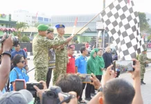 Kirab Merah Putih 2.026 Meter Semarakkan Peringatan Kemerdekaan di Kaltara